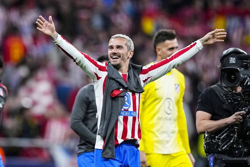 Football. UEFA Champions League. Atletico Madrid - FC Barcelona. 14.04.2026
