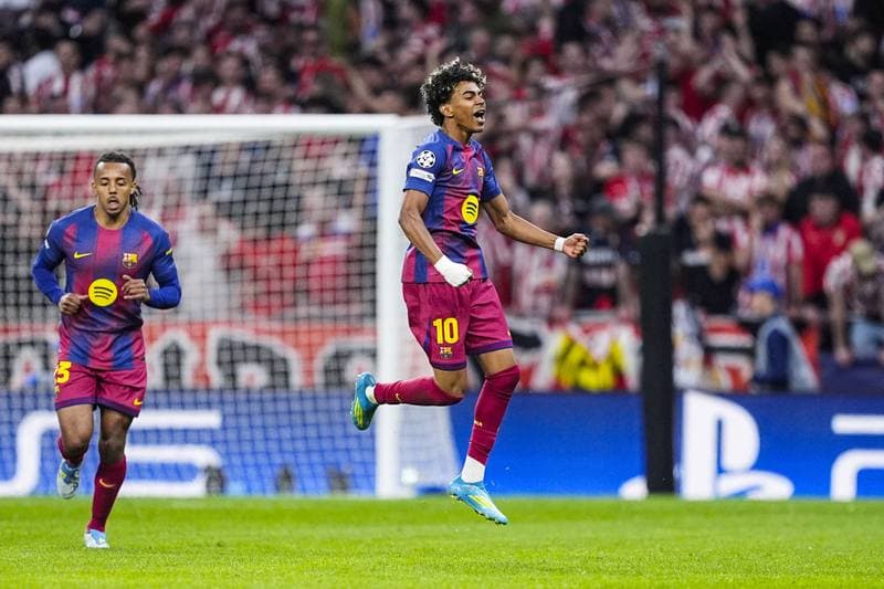 Football. UEFA Champions League. Atletico Madrid - FC Barcelona. 14.04.2026