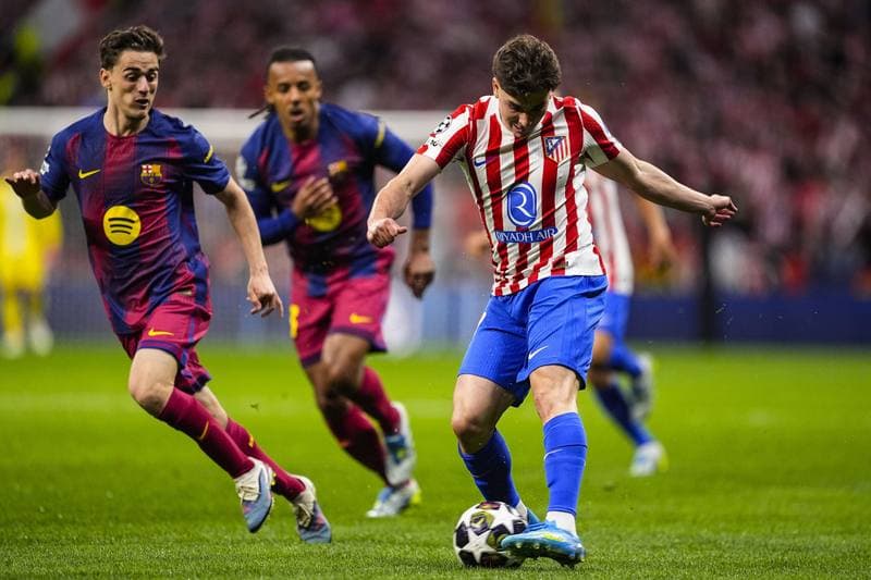Football. UEFA Champions League. Atletico Madrid - FC Barcelona. 14.04.2026