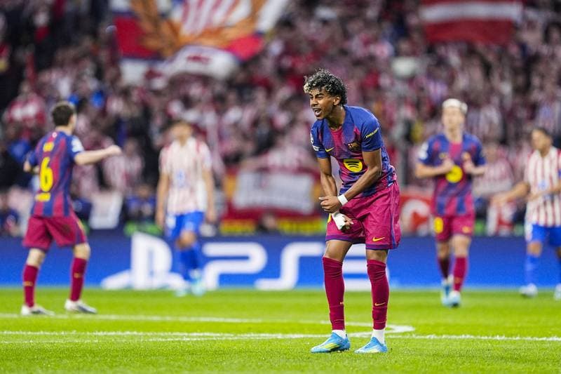 Football. UEFA Champions League. Atletico Madrid - FC Barcelona. 14.04.2026