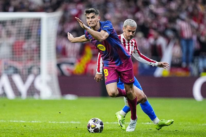 Football. UEFA Champions League. Atletico Madrid - FC Barcelona. 14.04.2026