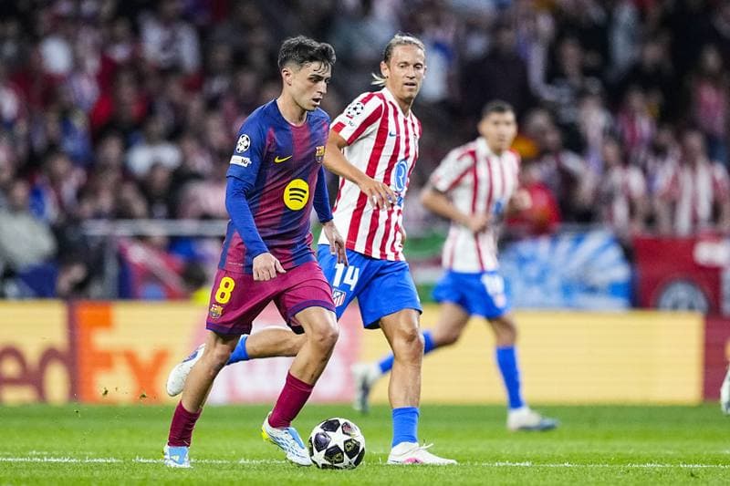 Football. UEFA Champions League. Atletico Madrid - FC Barcelona. 14.04.2026