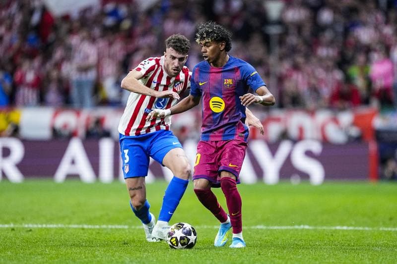 Football. UEFA Champions League. Atletico Madrid - FC Barcelona. 14.04.2026