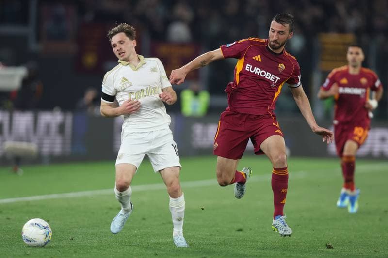 Football. Serie A. AS Roma - Pisa SC. 10.04.2026