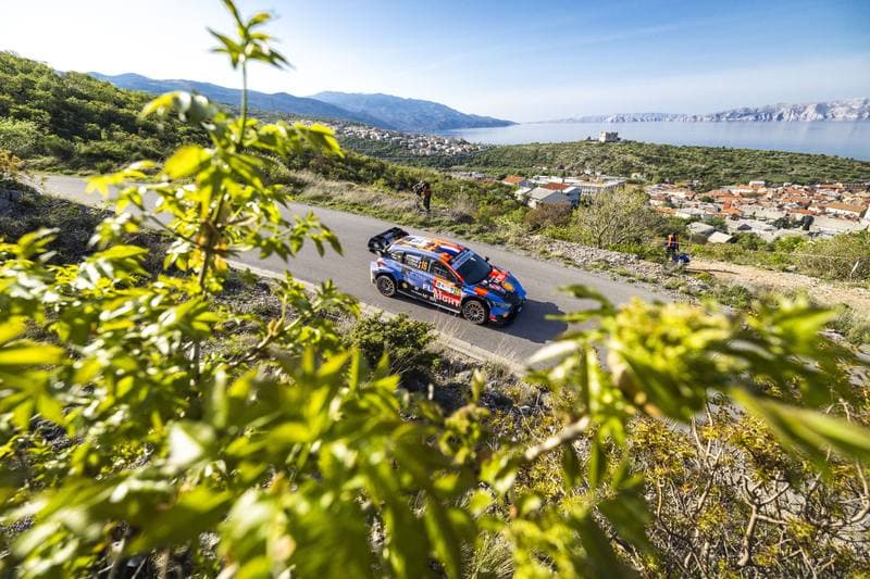 Motorsport. WRC. Croatia Rally. 09.04.2026