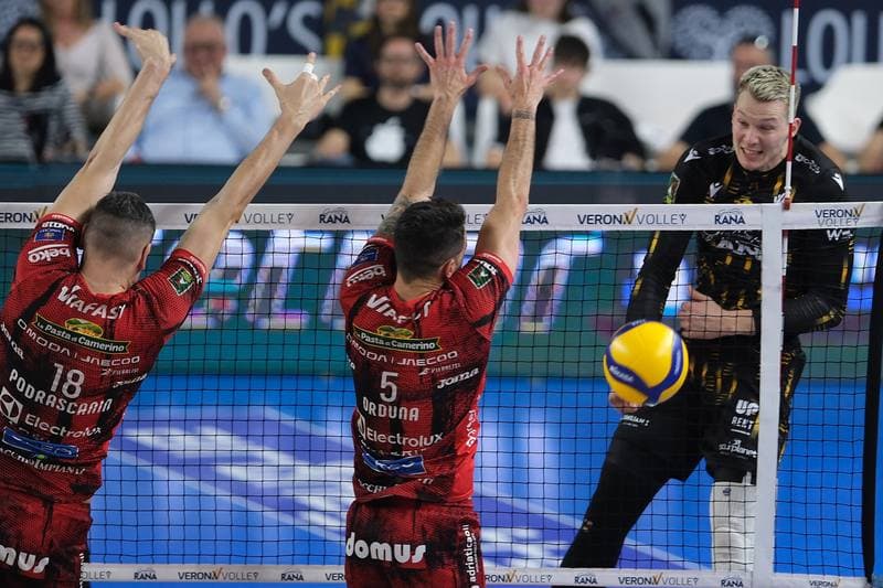 Volleyball. Italian Serie A Men Superleague. Rana Verona - Cucine Lube Civitanova. 05.04.2026