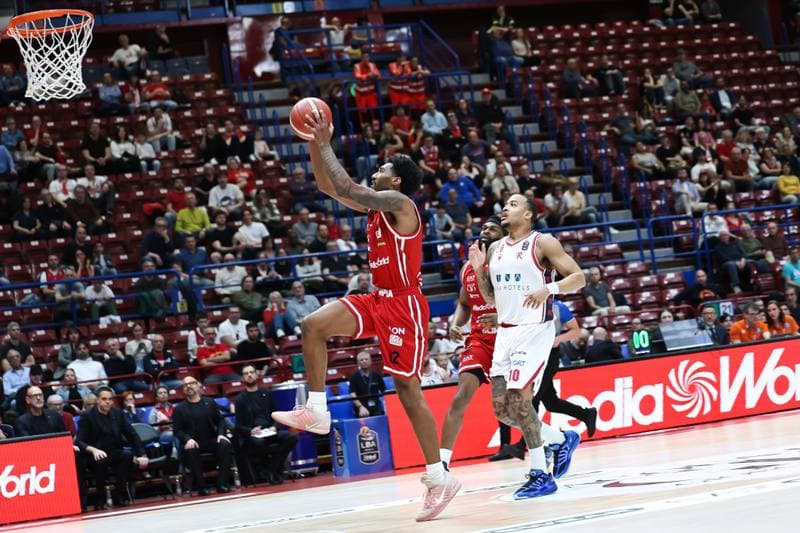 Basketball. LBA Lega Basket Serie A. EA7 Emporio Armani Milano - Una Hotels Reggio Emilia. 05.04.2026