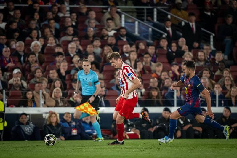 Football. UEFA Champions League. FC Barcelona - Atletico Madrid. 08.04.2026