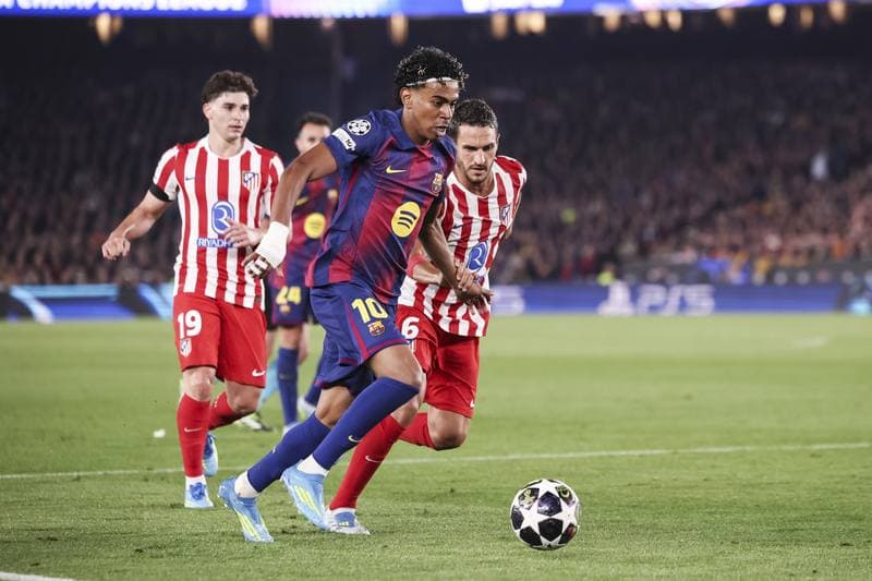 Football. UEFA Champions League. FC Barcelona - Atletico Madrid. 08.04.2026