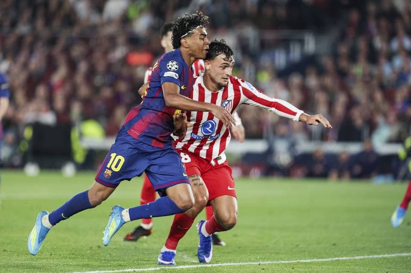 Football. UEFA Champions League. FC Barcelona - Atletico Madrid. 08.04.2026