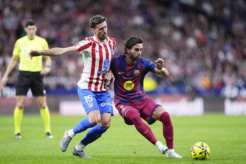 Football. La Liga. Atletico Madrid - FC Barcelona. 04.04.2026
