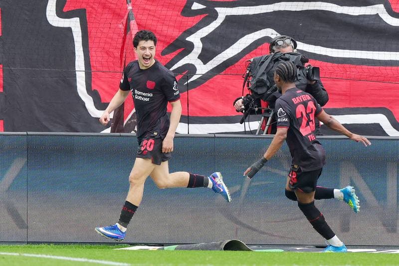 Football. Bundesliga. Bayer 04 Leverkusen - VfL Wolfsburg. 04.04.2026