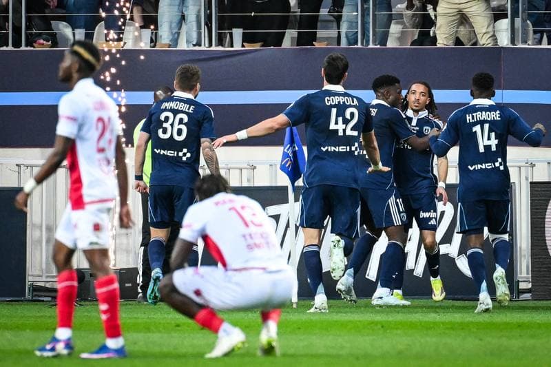 Football. Ligue 1. Paris FC - AS Monaco. 10.04.2026