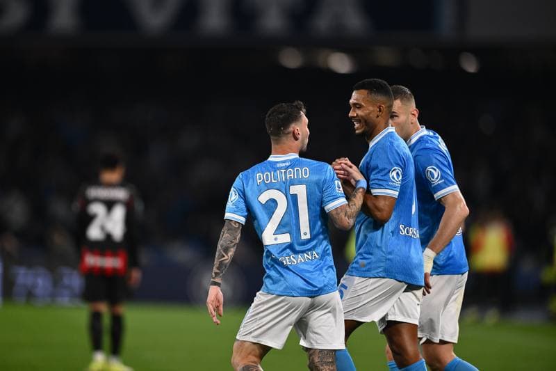 Football. Serie A. SSC Napoli - AC Milan. 16.03.2026
