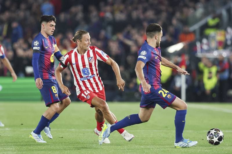 Football. UEFA Champions League. FC Barcelona - Atletico Madrid. 08.04.2026