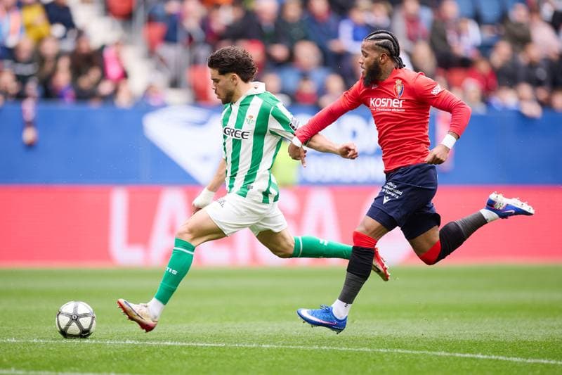 Football. La Liga. CA Osasuna - Real Betis. 12.04.2026