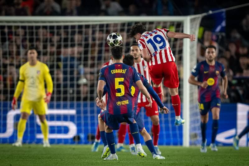 Football. UEFA Champions League. FC Barcelona - Atletico Madrid. 08.04.2026