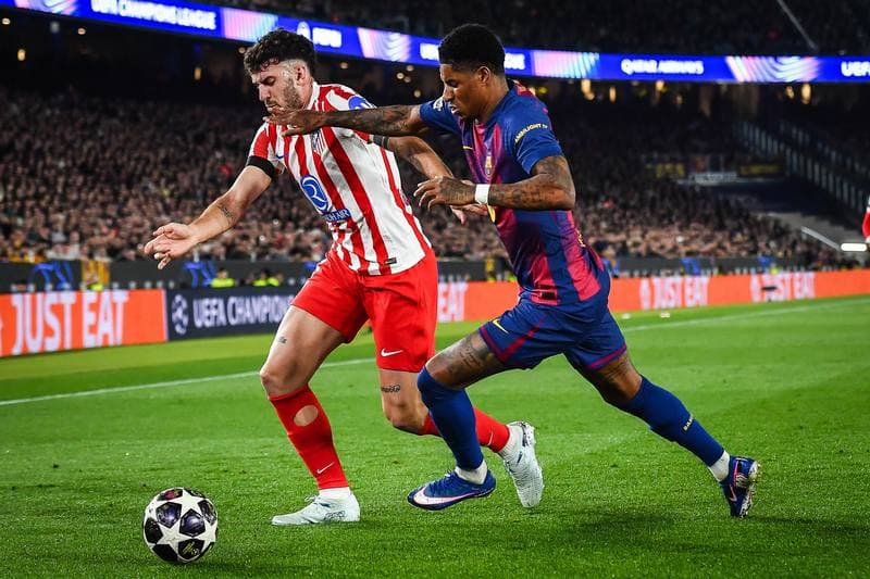 Football. UEFA Champions League. FC Barcelona - Atletico Madrid. 08.04.2026