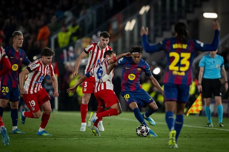 Football. UEFA Champions League. FC Barcelona - Atletico Madrid. 08.04.2026