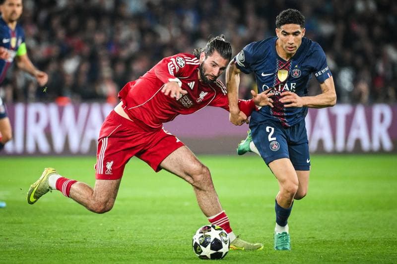 Football. UEFA Champions League. Paris Saint-Germain - Liverpool. 08.04.2026