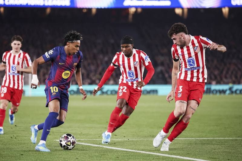 Football. UEFA Champions League. FC Barcelona - Atletico Madrid. 08.04.2026