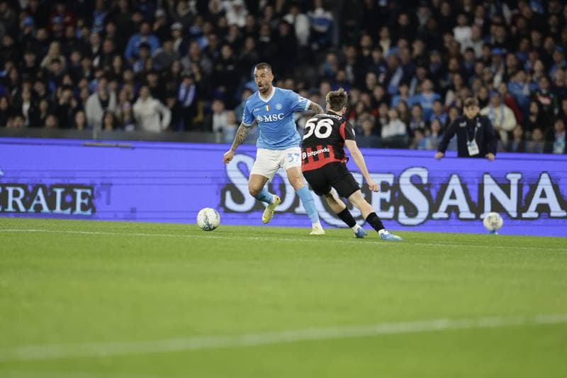 Football. Serie A. SSC Napoli - AC Milan. 16.03.2026