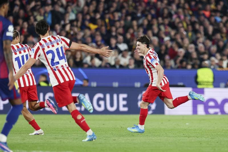 Football. UEFA Champions League. FC Barcelona - Atletico Madrid. 08.04.2026