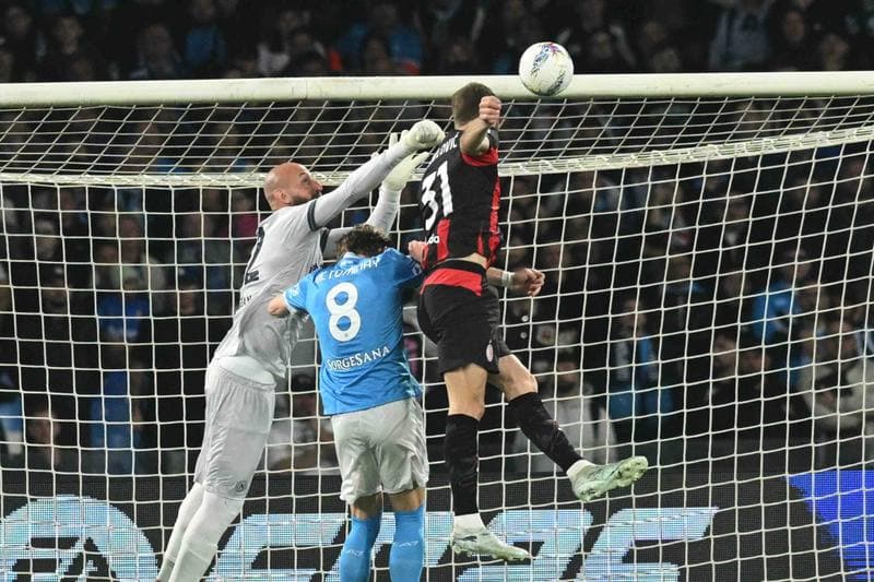 Football. Serie A. SSC Napoli - AC Milan. 16.03.2026