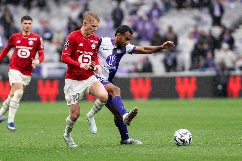 Football. Ligue 1. Toulouse - Lille. 12.04.2026