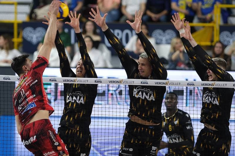 Volleyball. Italian Serie A Men Superleague. Rana Verona - Cucine Lube Civitanova. 05.04.2026