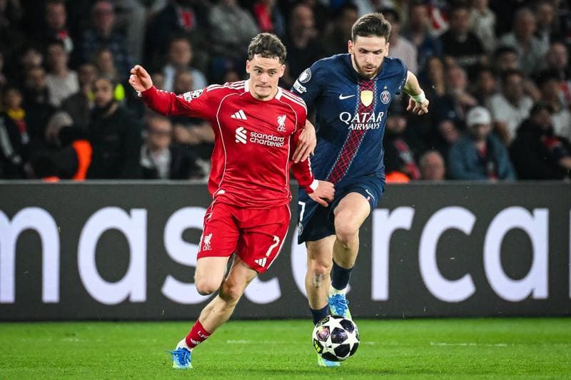 Football. UEFA Champions League. Paris Saint-Germain - Liverpool. 08.04.2026