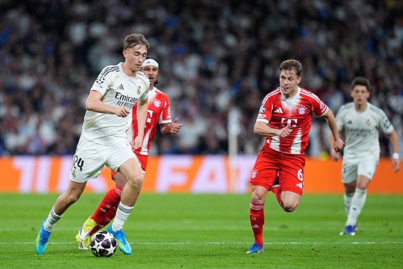 Football. UEFA Champions League. Real Madrid - Bayern Munich. 07.04.2026