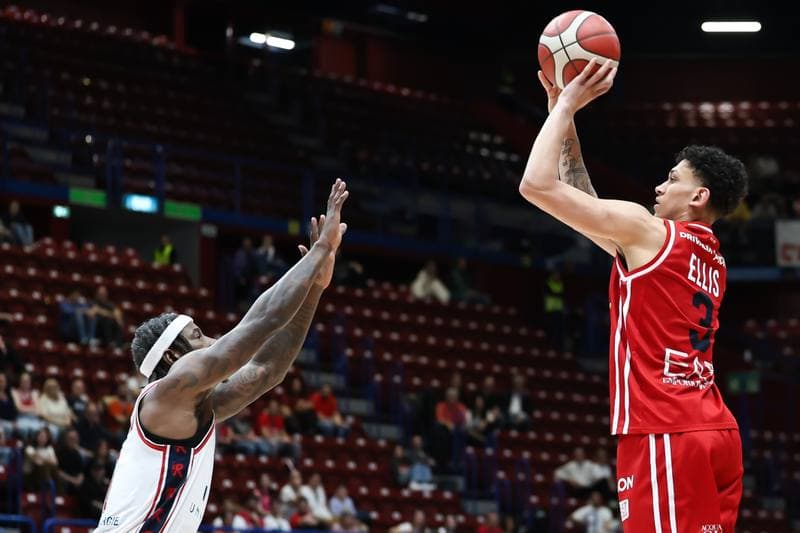 Basketball. LBA Lega Basket Serie A. EA7 Emporio Armani Milano - Una Hotels Reggio Emilia. 05.04.2026
