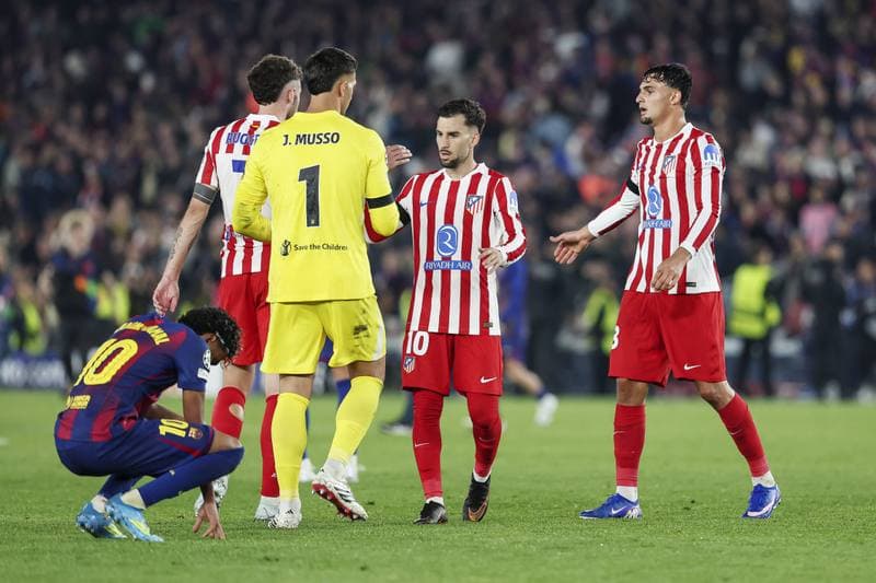 Football. UEFA Champions League. FC Barcelona - Atletico Madrid. 08.04.2026