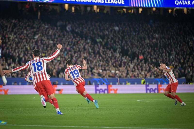 Football. UEFA Champions League. FC Barcelona - Atletico Madrid. 08.04.2026