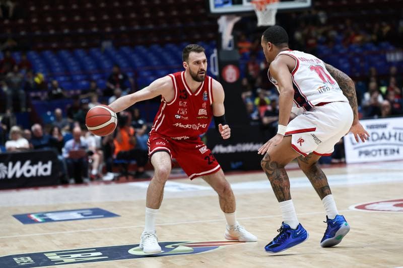 Basketball. LBA Lega Basket Serie A. EA7 Emporio Armani Milano - Una Hotels Reggio Emilia. 05.04.2026