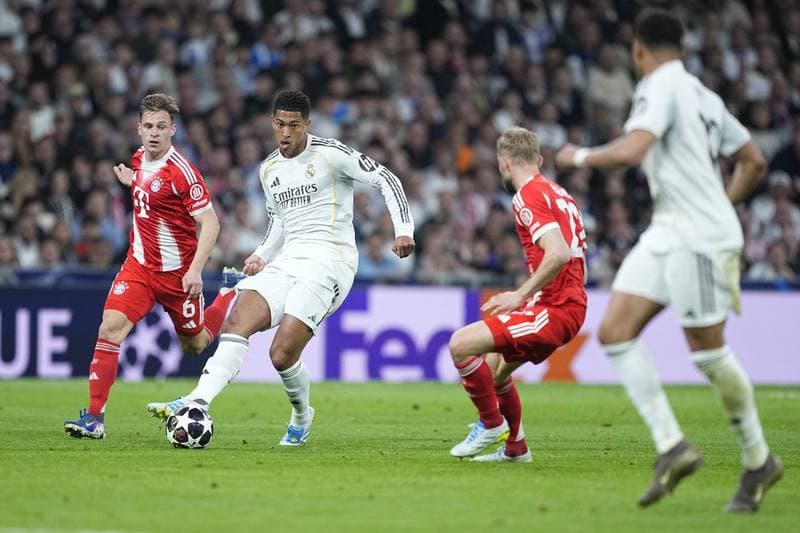 Football. UEFA Champions League. Real Madrid - Bayern Munich. 07.04.2026