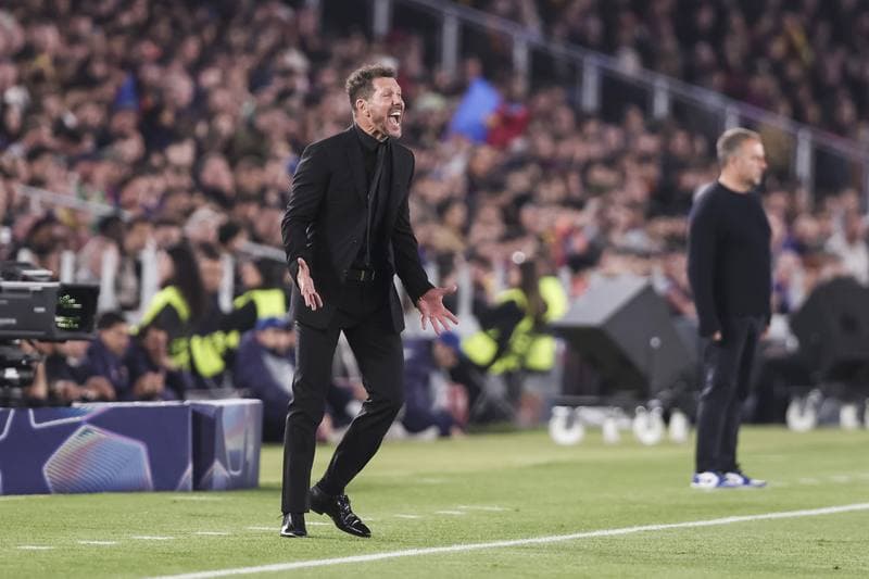 Football. UEFA Champions League. FC Barcelona - Atletico Madrid. 08.04.2026