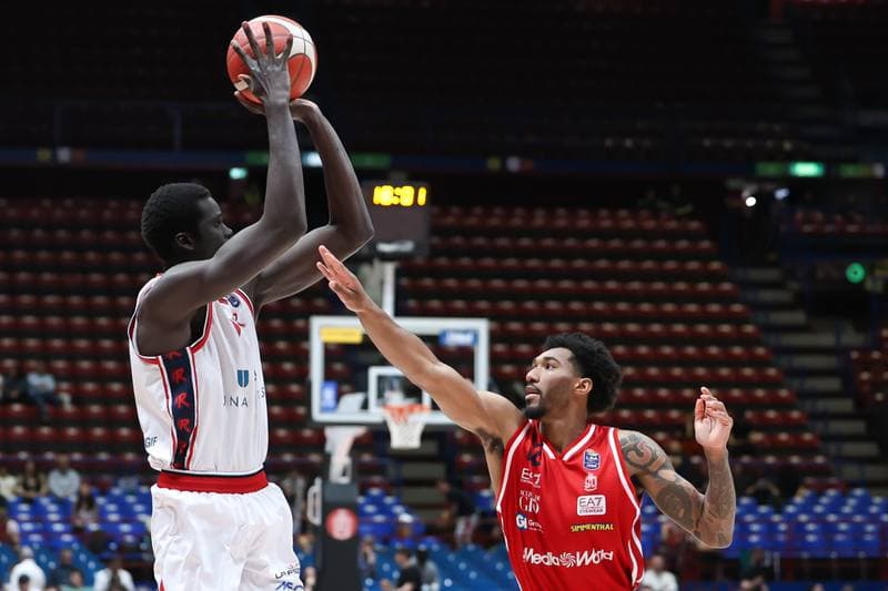 Basketball. LBA Lega Basket Serie A. EA7 Emporio Armani Milano - Una Hotels Reggio Emilia. 05.04.2026
