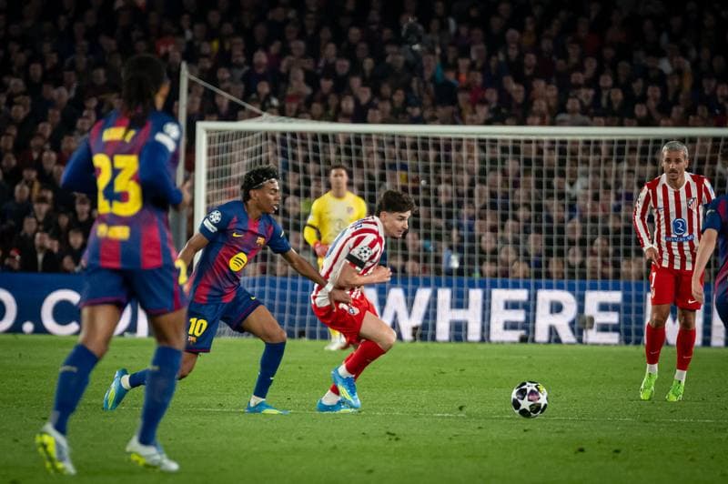 Football. UEFA Champions League. FC Barcelona - Atletico Madrid. 08.04.2026