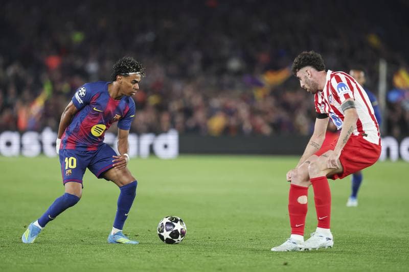 Football. UEFA Champions League. FC Barcelona - Atletico Madrid. 08.04.2026