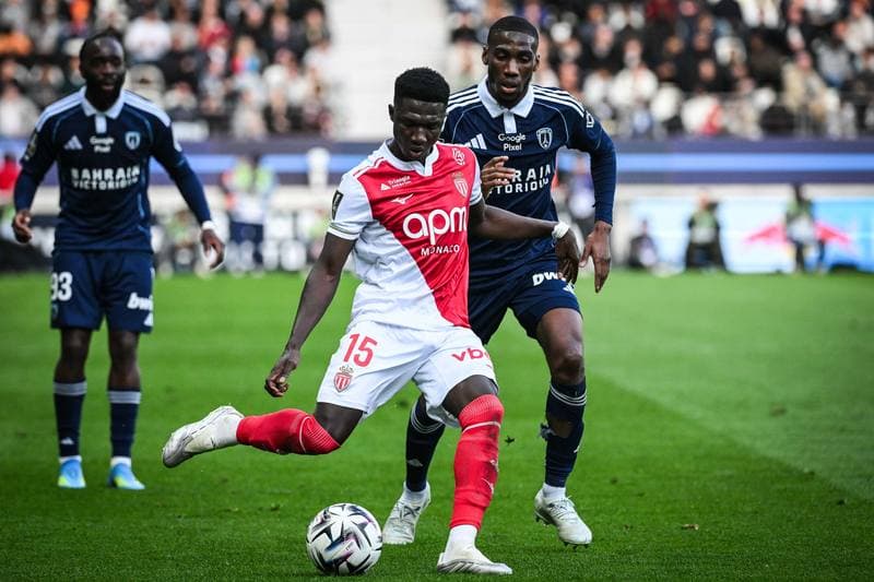 Football. Ligue 1. Paris FC - AS Monaco. 10.04.2026