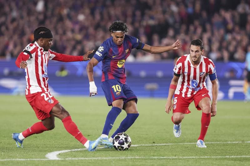 Football. UEFA Champions League. FC Barcelona - Atletico Madrid. 08.04.2026