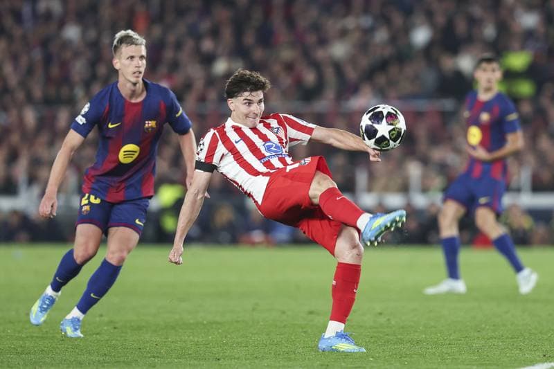 Football. UEFA Champions League. FC Barcelona - Atletico Madrid. 08.04.2026