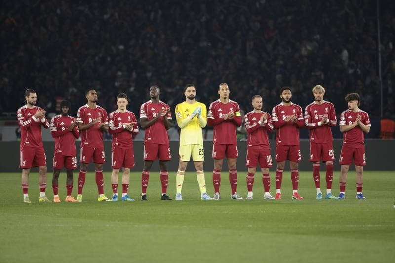 Football. UEFA Champions League. Paris Saint-Germain - Liverpool. 08.04.2026