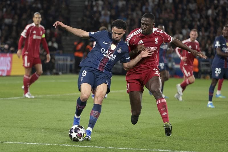 Football. UEFA Champions League. Paris Saint-Germain - Liverpool. 08.04.2026