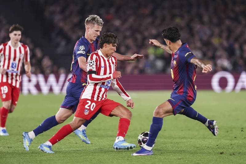 Football. UEFA Champions League. FC Barcelona - Atletico Madrid. 08.04.2026