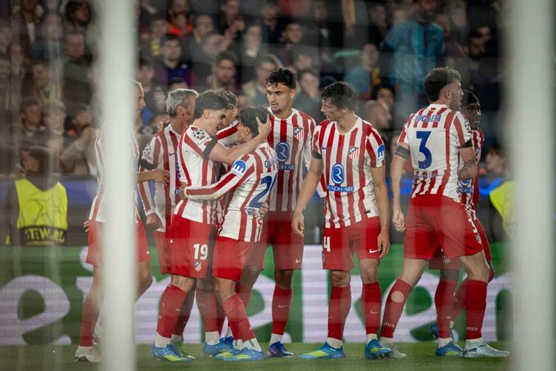 Football. UEFA Champions League. FC Barcelona - Atletico Madrid. 08.04.2026