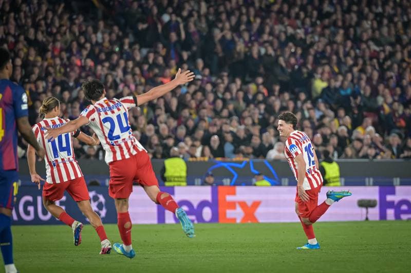 Football. UEFA Champions League. FC Barcelona - Atletico Madrid. 08.04.2026