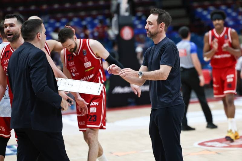 Basketball. LBA Lega Basket Serie A. EA7 Emporio Armani Milano - Una Hotels Reggio Emilia. 05.04.2026